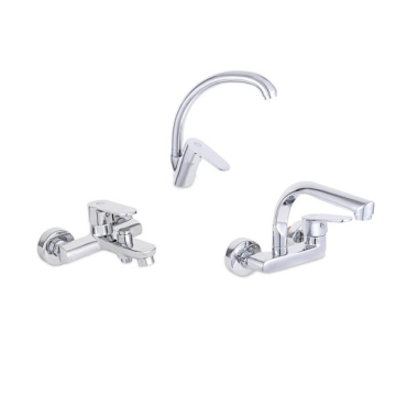 Dot Evoq Essential 01 Set Of Mixers, Chrome