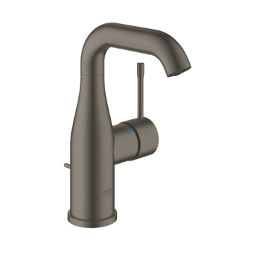 Grohe Essence Medium Basin Mixer, Brushed Hard Graphite