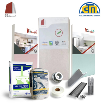 Gypsum Board G-Board+Golden Metal Packages