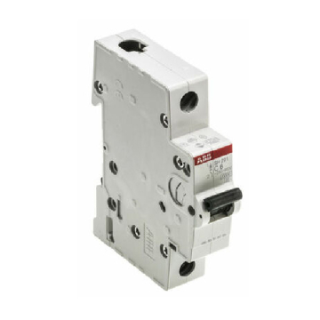  قاطع تيار كهرباء ABB أحادي، 63 أمبير، 6 كيلو، MCB
