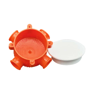 Alaa Eldin Plastics Electrical Four Way Junction Box 