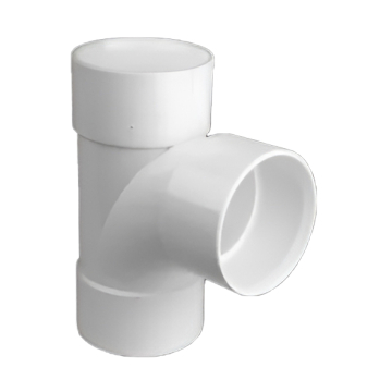 Alsharif Drainage Pipe Tee 90° , White