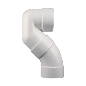 Alsharif Drainage Pipe Syphon Elbow, White