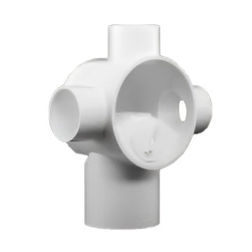 Alsharif Drainage Pipe Big Floor Drain, White