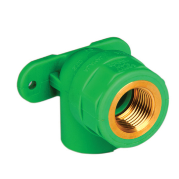 Alsharif Water Supply Pipe Elbow With Brass Insert, Green