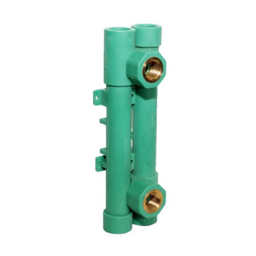 Alsharif Water Supply Pipe Moving Double Wall Elbow 16 cm, ¾ / ½ inch (25 / 20 mm), Green