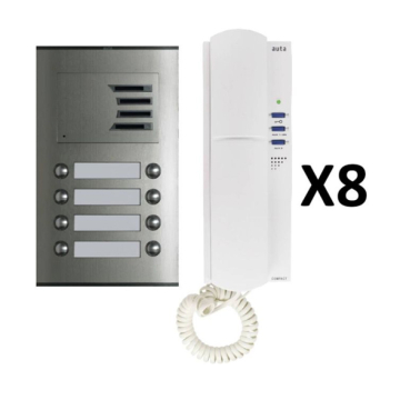 Auta 749708 Audio Intercom Kit 8 Lines