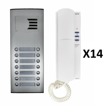Auta 749714 Audio Intercom Kit 14 Lines