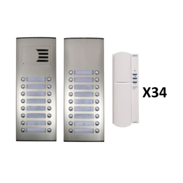 Auta 749737 Audio Intercom Kit 34 Lines