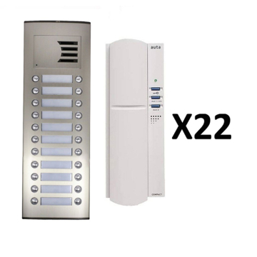 Auta 749792 Audio Intercom Kit, 22 Lines
