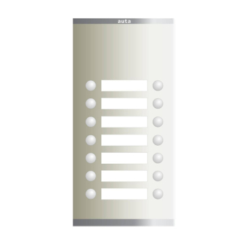 Auta Intercom Front Panel S3 207 With 14 Buttons, 2 Columns