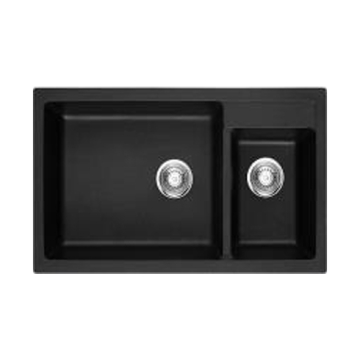 Beroia Inset Granite Kitchen Sink With Waste
