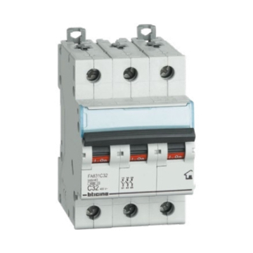 Bticino  Electrical Miniature Circuit Breaker (MCB) 3 Poles