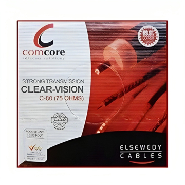 El Sewedy Coaxial Cable C80, 100 m Length