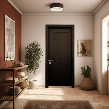 Chniese Internal Door Flat Model