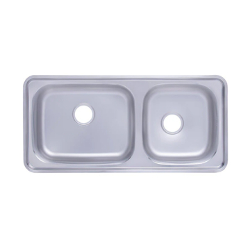Cico Inset Stainless Steel Kitchen Sink, 1000 × 480 mm
