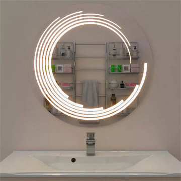Circular Mirror, White LED , 80 × 80 cm, Dr. Greiche A Class