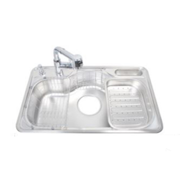 Coni Kotra Inset Stainless Steel Kitchen Sink, 850 × 515 mm 