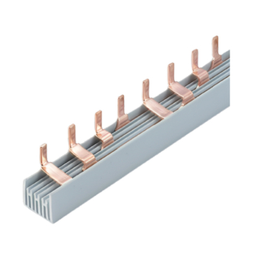 3-phase Copper Bar, 63 A, 21 way