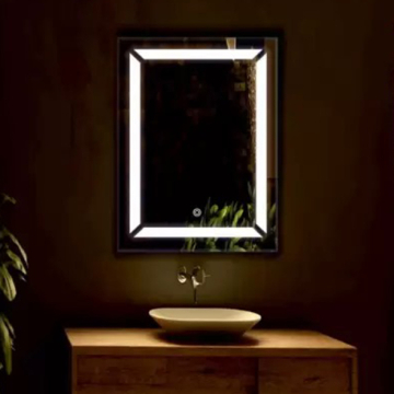 Dr-Greiche Touch Mirror 60 × 40 cm 4 mm Thickness, White