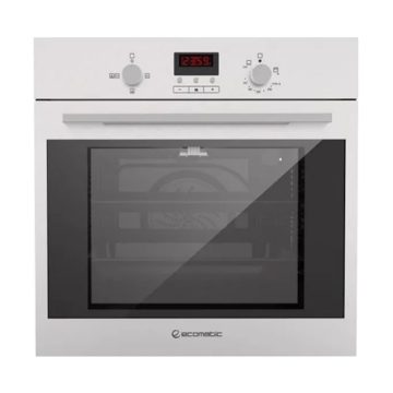 Ecomatic Digital Gas Built-in Oven 60 cm With Gas Grill & Fan, 67 Liters, Stainless