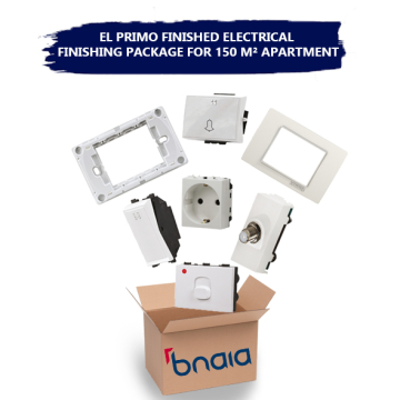El Primo Finished Electrical Finishing Package For 150 m² Apartment From Konnice