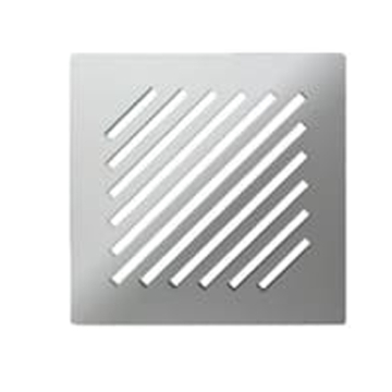 Kessel Drainage Vertical Extension with Stainless Steel Lined Drain Cover, Chrome