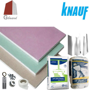 Gypsum Board Gboard+ Knauf Metal Packages