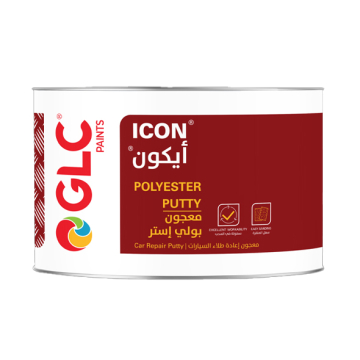 GLC Woodguard Icon Polyester Putty 2.8 Kg, Yellow