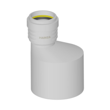 Hamza Reducer, PP, White 