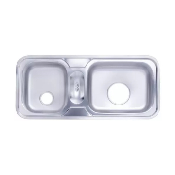 Hans Inset Stainless Steel Kitchen Sink, 1100 × 490 mm