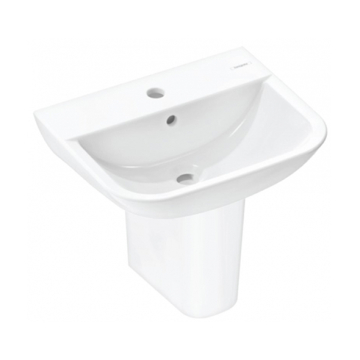 Hansgrohe Creek Tide Q Wall Mounted Washbasin, White