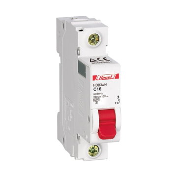 Himel MCB 1 Pole Electrical Circuit Breaker, 16 A, 6 KA