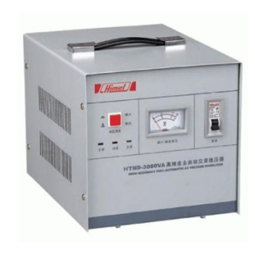 Himel 1.5 kVA Voltage Stabilizer Europe-Type Plug, Output 220 V - Analog Meter