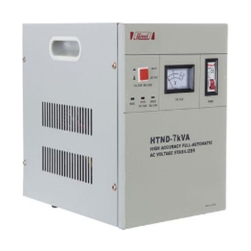 Himel 7 kVA Voltage Stabilizer Europe-Type Plug With 01 Fan, Output 220 V - Analog Meter
