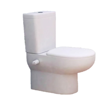 Ideal Standard Plan Close Coupled Toilet with Douche, Including Seat & Cover and Tank