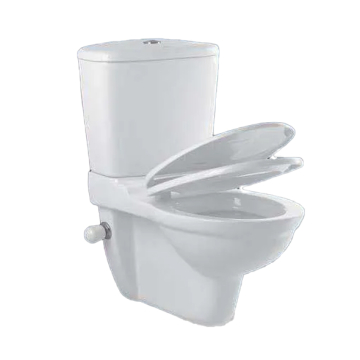 Ideal Standard San Remo Combi Wall Mounted Toilet with Douche, Including Seat & Cover and Tank