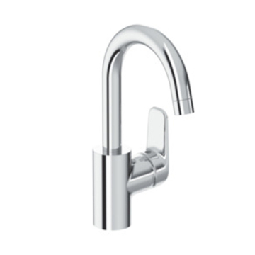 Ideal Standard New Ceraflex Basin Mixer with Tubular Spout, Chrome