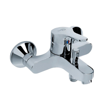 Ideal Standard Slimline Bath & Shower Mixer, Single-lever, Chrome