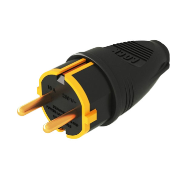 iLock Male Plug, 16 A, Black