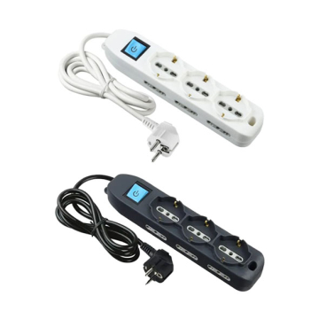 iLock Power Strip 9 Outlets 2 Meters, 16 A