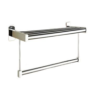 Infinity Double Towel Holder, Chrome