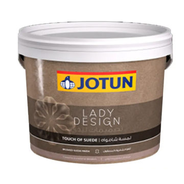 Jotun Lady Design Touch Of Suede Decorative Paints, White