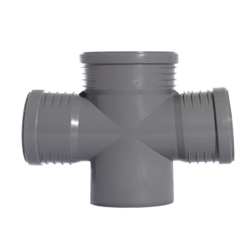 Kessel Drainage Double Branch 90° , Grey