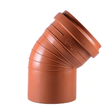 Kessel under ground Drainage Elbow 45°, Orange