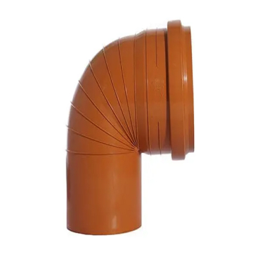 Kessel under ground Drainage Elbow 90°, Orange