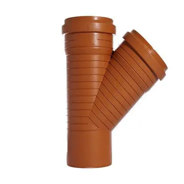 Kessel under ground Drainage Tee 45°, Orange