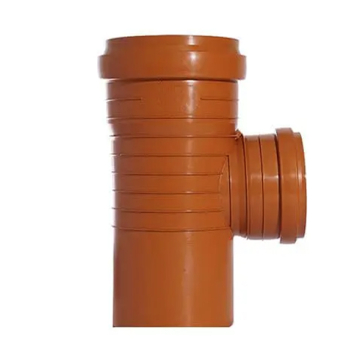 Kessel under ground Drainage Tee 90°, Orange