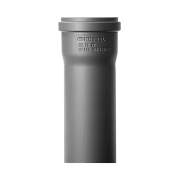 Kessel Drainage Pipe, 3 Meter, Grey