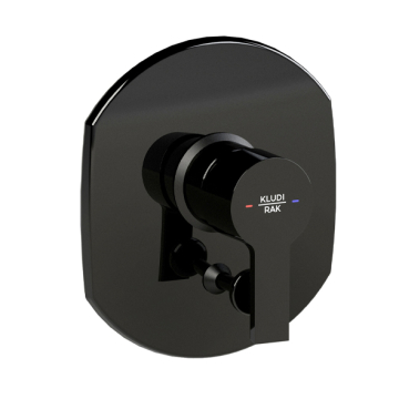 Kludi Rak Passion Concealed Bath & Shower Mixer, Black